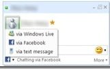 Facebook chat Facebook chat